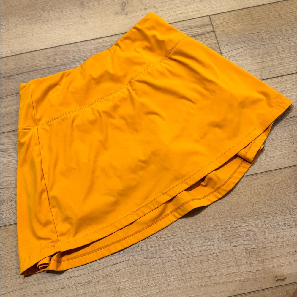 🎾 Soothfeel Athletic Tennis/Golf Skort | Size M | Mango Orange